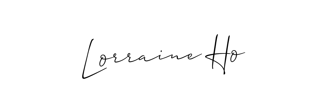 This is the best signature style for the Lorraine Ho name. Also you like these signature font (Allison_Script). Mix name signature. Lorraine Ho signature style 2 images and pictures png