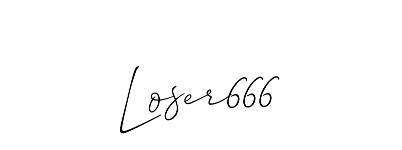 This is the best signature style for the Loser666 name. Also you like these signature font (Allison_Script). Mix name signature. Loser666 signature style 2 images and pictures png