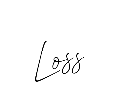 This is the best signature style for the Loss name. Also you like these signature font (Allison_Script). Mix name signature. Loss signature style 2 images and pictures png