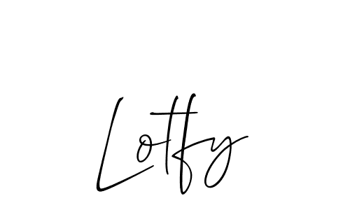 Also we have Lotfy name is the best signature style. Create professional handwritten signature collection using Allison_Script autograph style. Lotfy signature style 2 images and pictures png