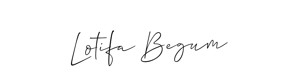 See photos of Lotifa Begum official signature by Spectra . Check more albums & portfolios. Read reviews & check more about Allison_Script font. Lotifa Begum signature style 2 images and pictures png