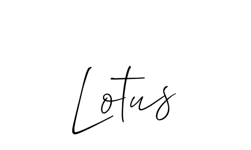 How to make Lotus name signature. Use Allison_Script style for creating short signs online. This is the latest handwritten sign. Lotus signature style 2 images and pictures png