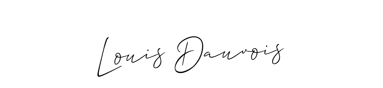 Create a beautiful signature design for name Louis Dauvois. With this signature (Allison_Script) fonts, you can make a handwritten signature for free. Louis Dauvois signature style 2 images and pictures png