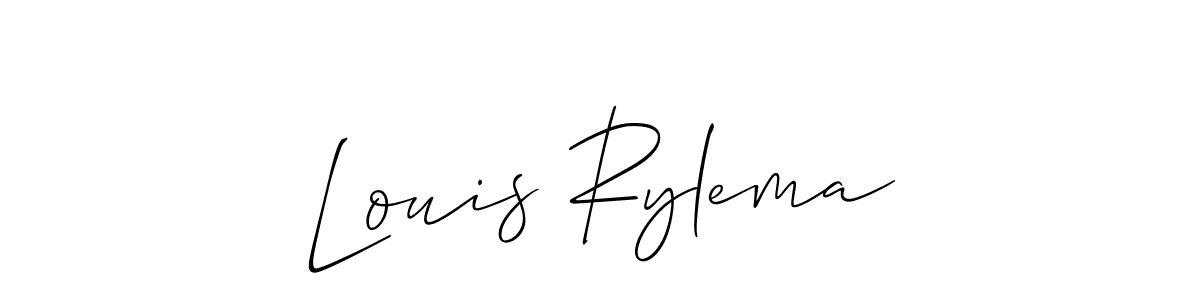 This is the best signature style for the Louis Rylema name. Also you like these signature font (Allison_Script). Mix name signature. Louis Rylema signature style 2 images and pictures png