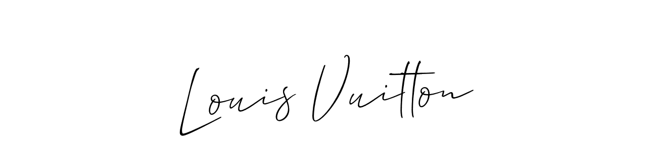 Make a short Louis Vuitton signature style. Manage your documents anywhere anytime using Allison_Script. Create and add eSignatures, submit forms, share and send files easily. Louis Vuitton signature style 2 images and pictures png