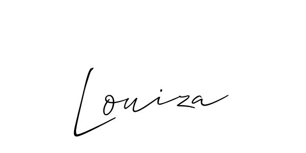 Here are the top 10 professional signature styles for the name Louiza. These are the best autograph styles you can use for your name. Louiza signature style 2 images and pictures png
