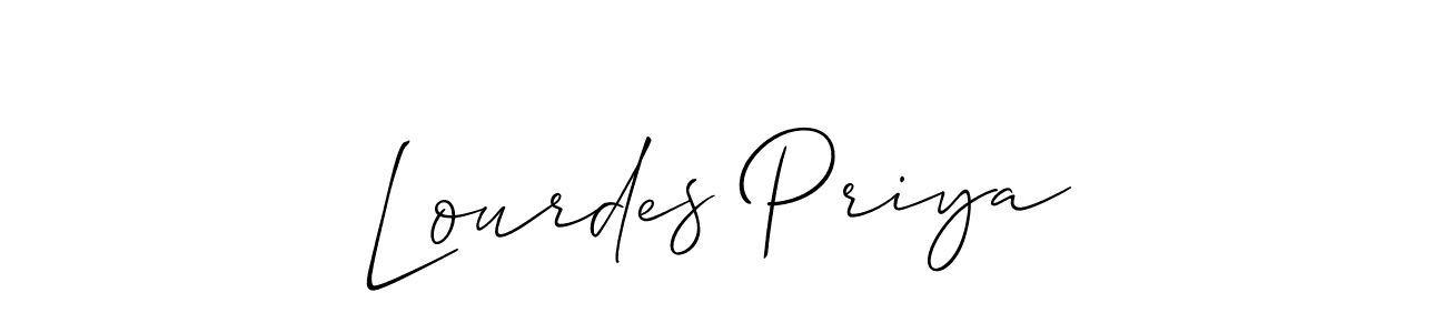 See photos of Lourdes Priya official signature by Spectra . Check more albums & portfolios. Read reviews & check more about Allison_Script font. Lourdes Priya signature style 2 images and pictures png