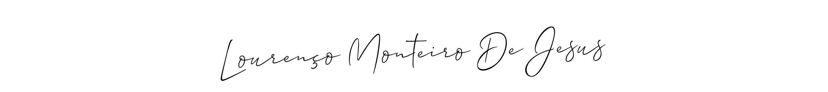 Once you've used our free online signature maker to create your best signature Allison_Script style, it's time to enjoy all of the benefits that Lourenço Monteiro De Jesus name signing documents. Lourenço Monteiro De Jesus signature style 2 images and pictures png