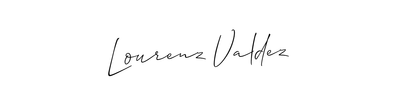 Here are the top 10 professional signature styles for the name Lourenz Valdez. These are the best autograph styles you can use for your name. Lourenz Valdez signature style 2 images and pictures png