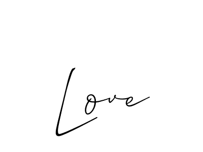 You should practise on your own different ways (Allison_Script) to write your name (Love) in signature. don't let someone else do it for you. Love signature style 2 images and pictures png