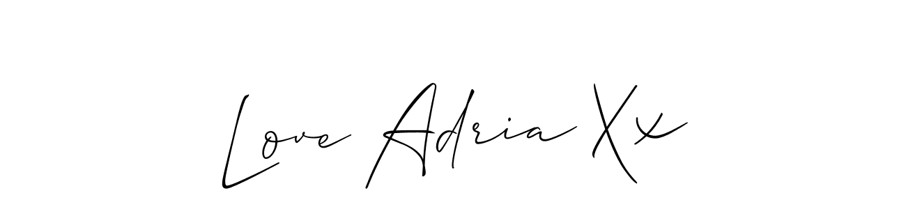Check out images of Autograph of Love Adria Xx name. Actor Love Adria Xx Signature Style. Allison_Script is a professional sign style online. Love Adria Xx signature style 2 images and pictures png