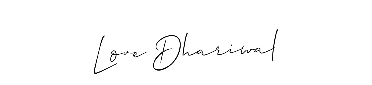 Here are the top 10 professional signature styles for the name Love Dhariwal. These are the best autograph styles you can use for your name. Love Dhariwal signature style 2 images and pictures png