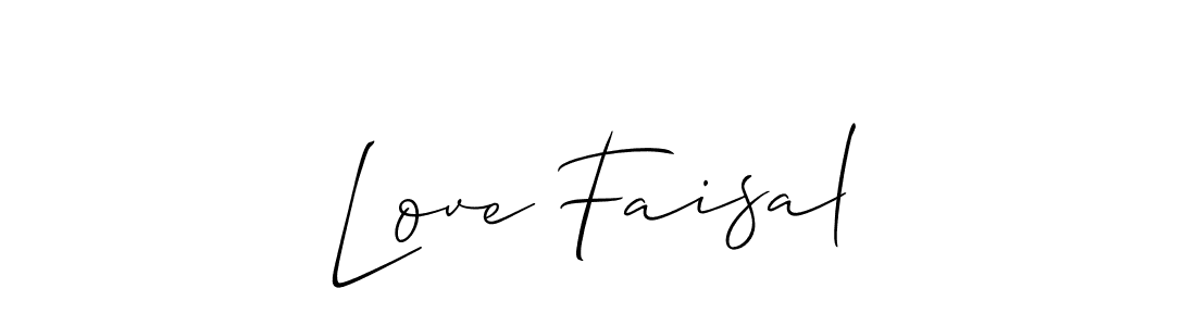 Best and Professional Signature Style for Love Faisal. Allison_Script Best Signature Style Collection. Love Faisal signature style 2 images and pictures png