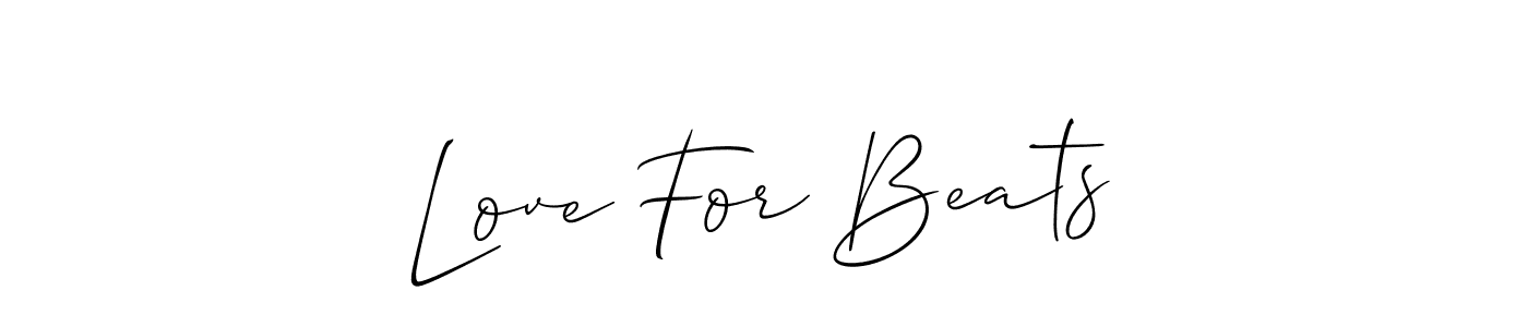 You can use this online signature creator to create a handwritten signature for the name Love For Beats. This is the best online autograph maker. Love For Beats signature style 2 images and pictures png