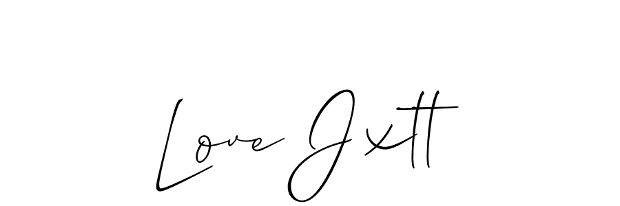 This is the best signature style for the Love Jxtt name. Also you like these signature font (Allison_Script). Mix name signature. Love Jxtt signature style 2 images and pictures png