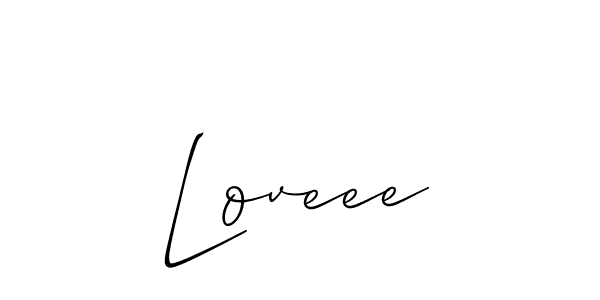 Once you've used our free online signature maker to create your best signature Allison_Script style, it's time to enjoy all of the benefits that Loveee name signing documents. Loveee signature style 2 images and pictures png