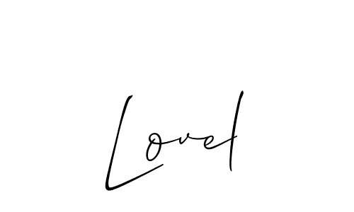 You can use this online signature creator to create a handwritten signature for the name Lovel. This is the best online autograph maker. Lovel signature style 2 images and pictures png