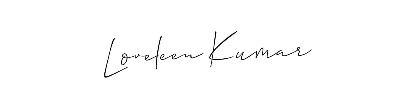 Once you've used our free online signature maker to create your best signature Allison_Script style, it's time to enjoy all of the benefits that Loveleen Kumar name signing documents. Loveleen Kumar signature style 2 images and pictures png