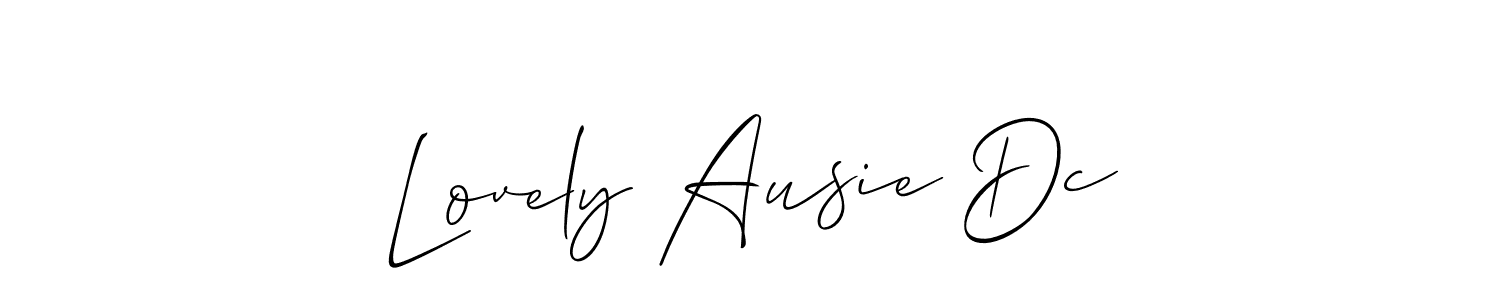 See photos of Lovely Ausie Dc official signature by Spectra . Check more albums & portfolios. Read reviews & check more about Allison_Script font. Lovely Ausie Dc signature style 2 images and pictures png