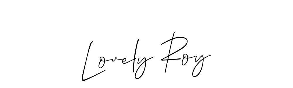 Make a short Lovely Roy signature style. Manage your documents anywhere anytime using Allison_Script. Create and add eSignatures, submit forms, share and send files easily. Lovely Roy signature style 2 images and pictures png