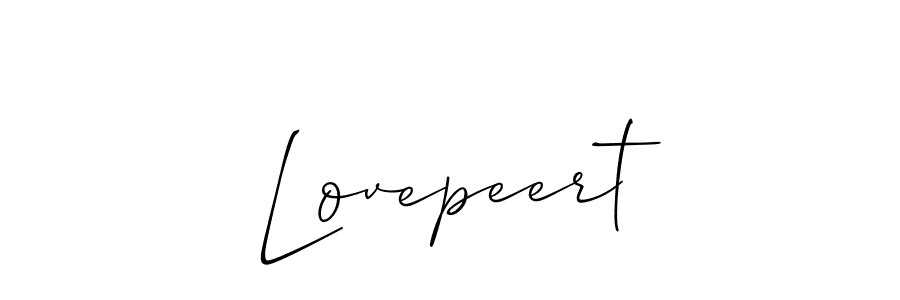 Once you've used our free online signature maker to create your best signature Allison_Script style, it's time to enjoy all of the benefits that Lovepeert name signing documents. Lovepeert signature style 2 images and pictures png
