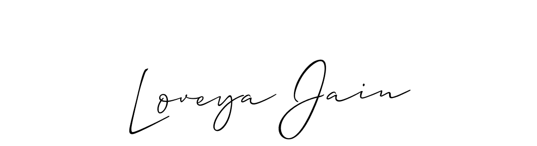 Check out images of Autograph of Loveya Jain name. Actor Loveya Jain Signature Style. Allison_Script is a professional sign style online. Loveya Jain signature style 2 images and pictures png