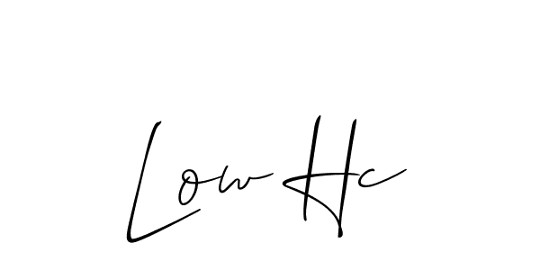 Make a beautiful signature design for name Low Hc. Use this online signature maker to create a handwritten signature for free. Low Hc signature style 2 images and pictures png