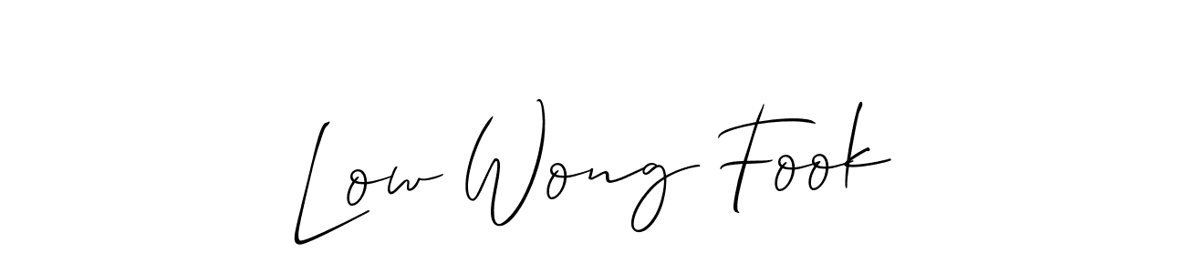 Check out images of Autograph of Low Wong Fook name. Actor Low Wong Fook Signature Style. Allison_Script is a professional sign style online. Low Wong Fook signature style 2 images and pictures png