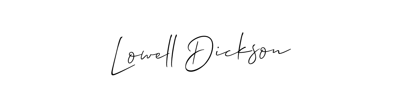Similarly Allison_Script is the best handwritten signature design. Signature creator online .You can use it as an online autograph creator for name Lowell Dickson. Lowell Dickson signature style 2 images and pictures png