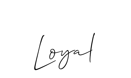Here are the top 10 professional signature styles for the name Loyal. These are the best autograph styles you can use for your name. Loyal signature style 2 images and pictures png