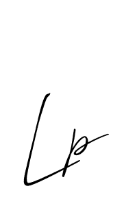 Also we have Lp name is the best signature style. Create professional handwritten signature collection using Allison_Script autograph style. Lp signature style 2 images and pictures png