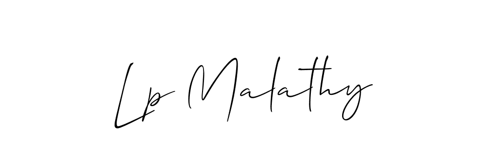 Best and Professional Signature Style for Lp Malathy. Allison_Script Best Signature Style Collection. Lp Malathy signature style 2 images and pictures png