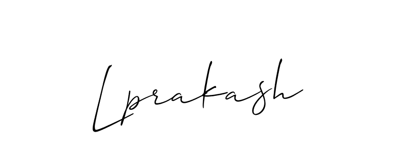 Also You can easily find your signature by using the search form. We will create Lprakash name handwritten signature images for you free of cost using Allison_Script sign style. Lprakash signature style 2 images and pictures png