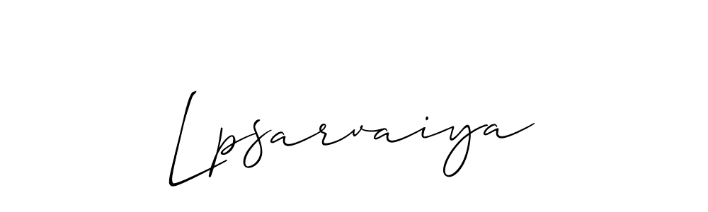 Here are the top 10 professional signature styles for the name Lpsarvaiya. These are the best autograph styles you can use for your name. Lpsarvaiya signature style 2 images and pictures png