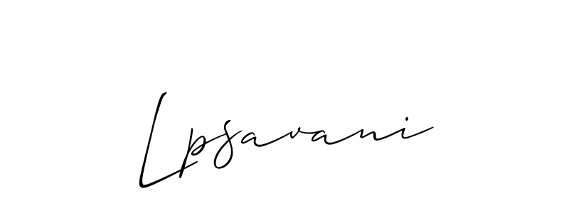 Here are the top 10 professional signature styles for the name Lpsavani. These are the best autograph styles you can use for your name. Lpsavani signature style 2 images and pictures png
