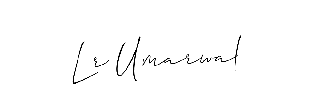 Check out images of Autograph of Lr Umarwal name. Actor Lr Umarwal Signature Style. Allison_Script is a professional sign style online. Lr Umarwal signature style 2 images and pictures png