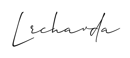 Make your name Lrchavda memorable on every contract using Allison_Script autograph style. Instant transparent background export available. Lrchavda signature style 2 images and pictures png