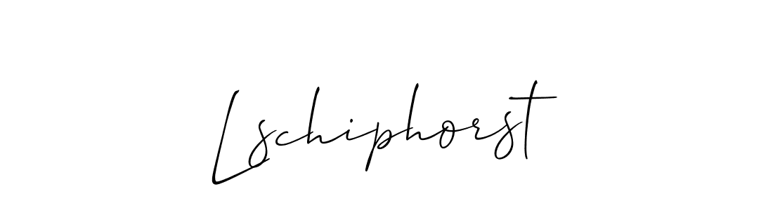 Similarly Allison_Script is the best handwritten signature design. Signature creator online .You can use it as an online autograph creator for name Lschiphorst. Lschiphorst signature style 2 images and pictures png