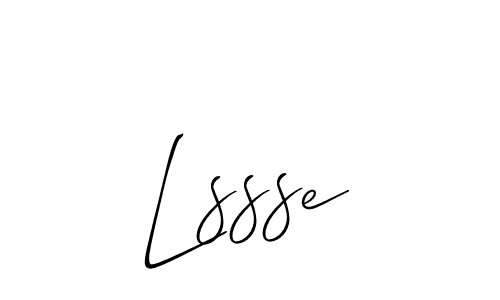 Once you've used our free online signature maker to create your best signature Allison_Script style, it's time to enjoy all of the benefits that Lssse name signing documents. Lssse signature style 2 images and pictures png