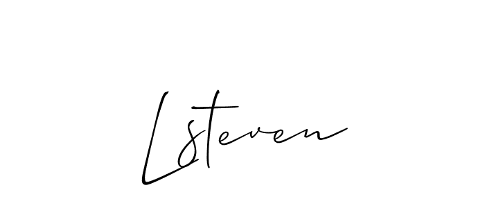 Check out images of Autograph of Lsteven name. Actor Lsteven Signature Style. Allison_Script is a professional sign style online. Lsteven signature style 2 images and pictures png