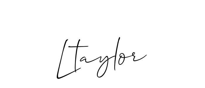 How to Draw Ltaylor signature style? Allison_Script is a latest design signature styles for name Ltaylor. Ltaylor signature style 2 images and pictures png