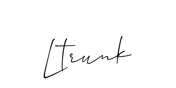 Here are the top 10 professional signature styles for the name Ltrunk. These are the best autograph styles you can use for your name. Ltrunk signature style 2 images and pictures png