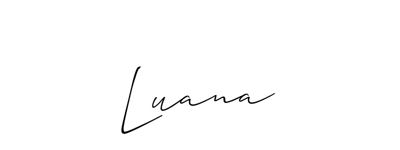 This is the best signature style for the Luana♡ name. Also you like these signature font (Allison_Script). Mix name signature. Luana♡ signature style 2 images and pictures png