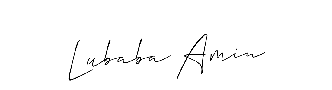 Here are the top 10 professional signature styles for the name Lubaba Amin. These are the best autograph styles you can use for your name. Lubaba Amin signature style 2 images and pictures png