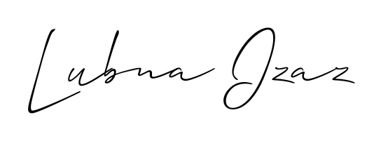 Generate high-definition signature styles for Lubna Izaz. The Allison_Script typeface ensures crisp legibility and sophisticated design. Lubna Izaz signature style 2 images and pictures png