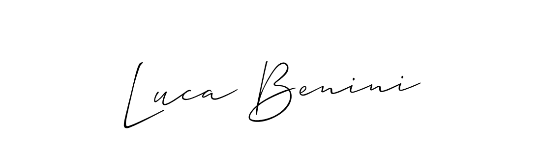 Once you've used our free online signature maker to create your best signature Allison_Script style, it's time to enjoy all of the benefits that Luca Benini name signing documents. Luca Benini signature style 2 images and pictures png