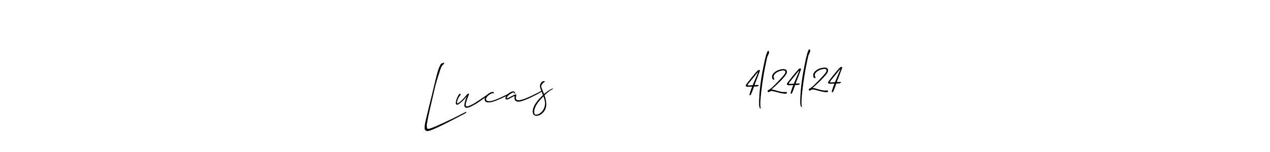 You should practise on your own different ways (Allison_Script) to write your name (Lucas             4l24l24) in signature. don't let someone else do it for you. Lucas             4l24l24 signature style 2 images and pictures png