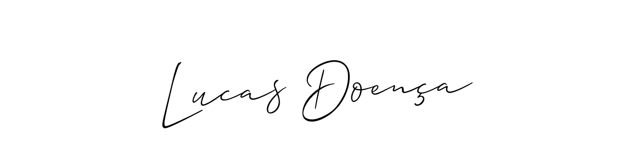 You can use this online signature creator to create a handwritten signature for the name Lucas Doença. This is the best online autograph maker. Lucas Doença signature style 2 images and pictures png