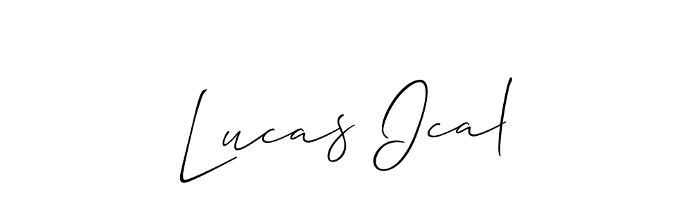 Check out images of Autograph of Lucas Ical name. Actor Lucas Ical Signature Style. Allison_Script is a professional sign style online. Lucas Ical signature style 2 images and pictures png