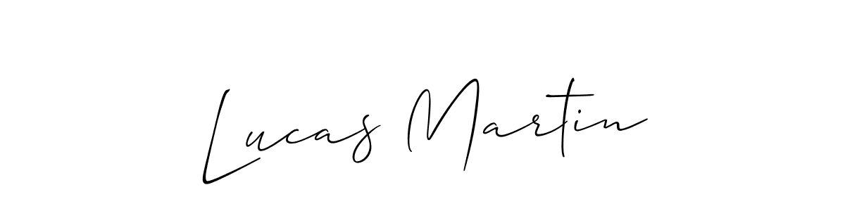 The best way (Allison_Script) to make a short signature is to pick only two or three words in your name. The name Lucas Martin include a total of six letters. For converting this name. Lucas Martin signature style 2 images and pictures png